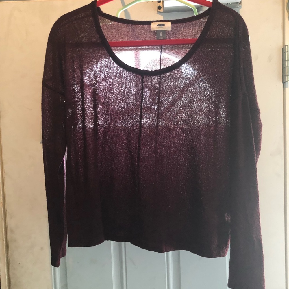 Sweater crop too